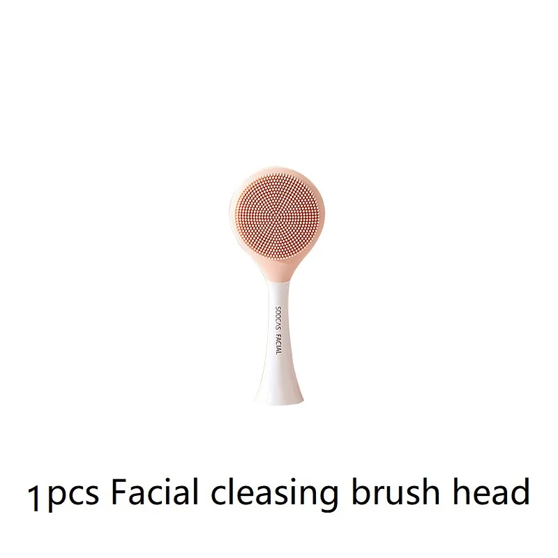 cleansing head SOOCAS X3 X5 сменные головки розовые для Xiaomi Mijia SOOCARE X3 X1 Соник зубная щетка электрическая Глубокая чистка форсунки - Цвет: cleansing head