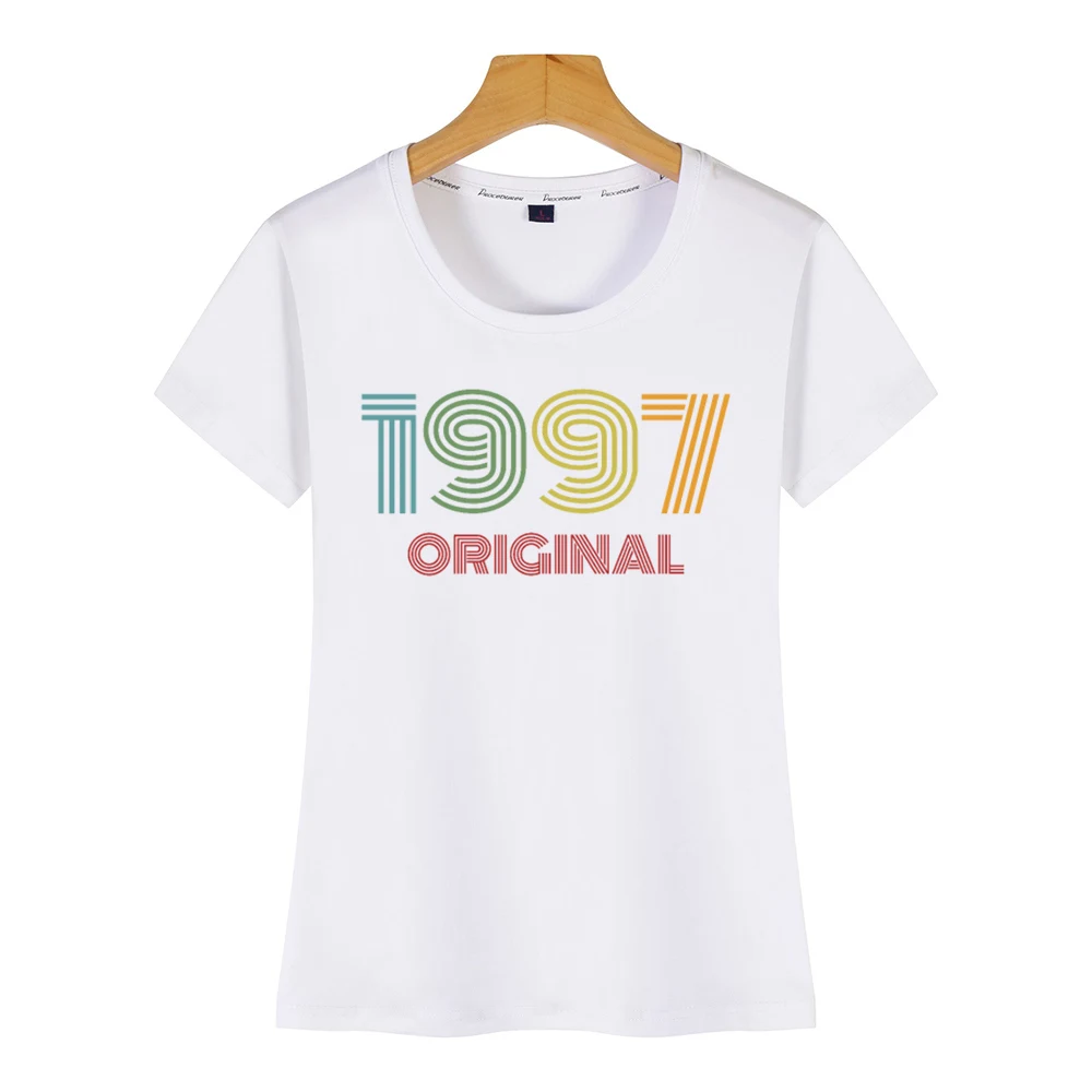 Женские топы футболка 1997 оригинал Ретро стиль 90 s день рождения nineties повседневная