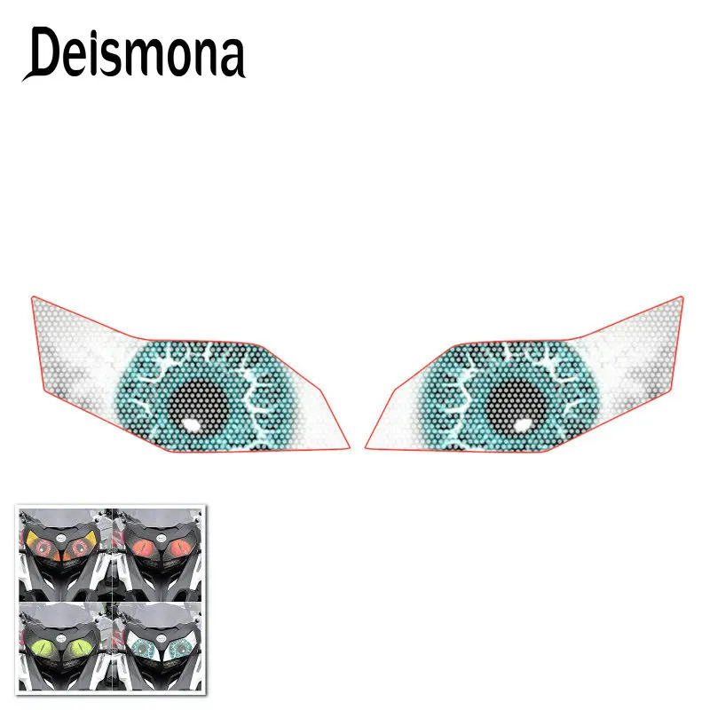 

For Benelli TRK502 TRK 502 Jinpeng 502 Jinpeng502 Motorcycle 3D Front Fairing Headlight Sticker Guard Stickers