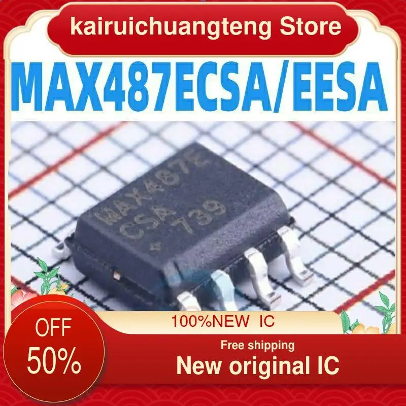 

10-200PCS MAX487ECSA/MAX487EESA SOP8 New original IC