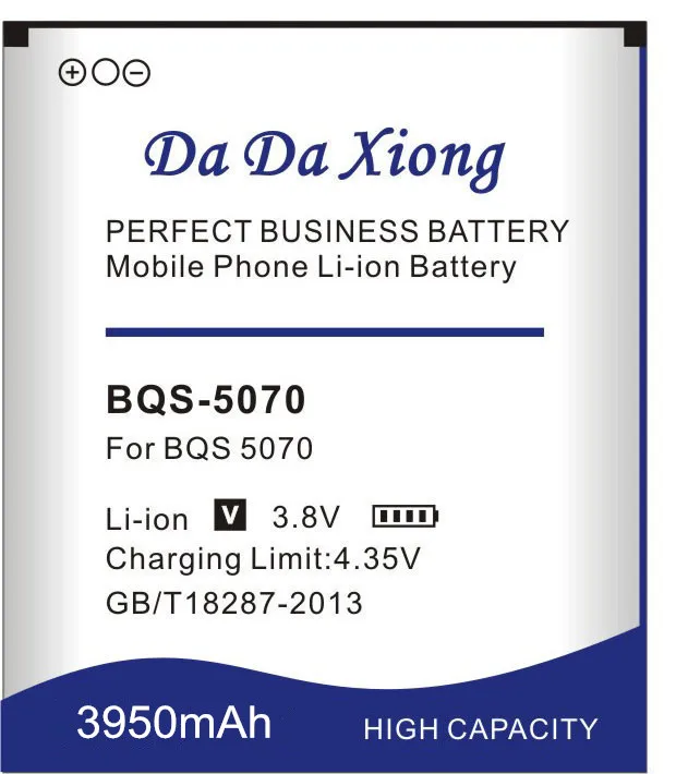 Высококачественный BQS-5070 3950 мАч Сменный аккумулятор для мобильного телефона BQS 5070