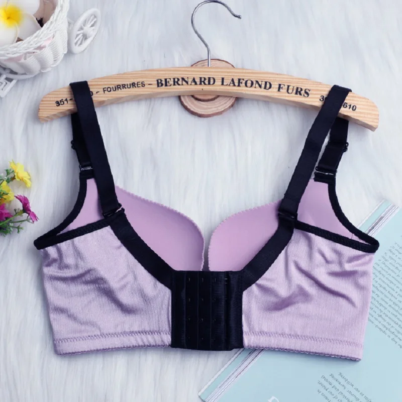 

Push Up Bras For Women Underwear Bralette Lingerie Seamless Brassiere Sexy Wire Free Solid Color Lingerie Women