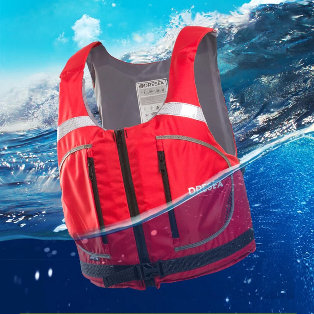 

Adult swimming life jackets multifunctional men's and women's water sports buoyancy vests fishing surfing boating safety vest