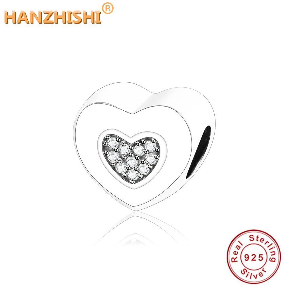 Осень 2021 новый стиль подвески в виде сердца подходят для оригинального браслета