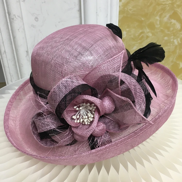 

Princess grace girlies vintage linen stereotypes hat female hemp shamao retro elegant French edge sunshade cap