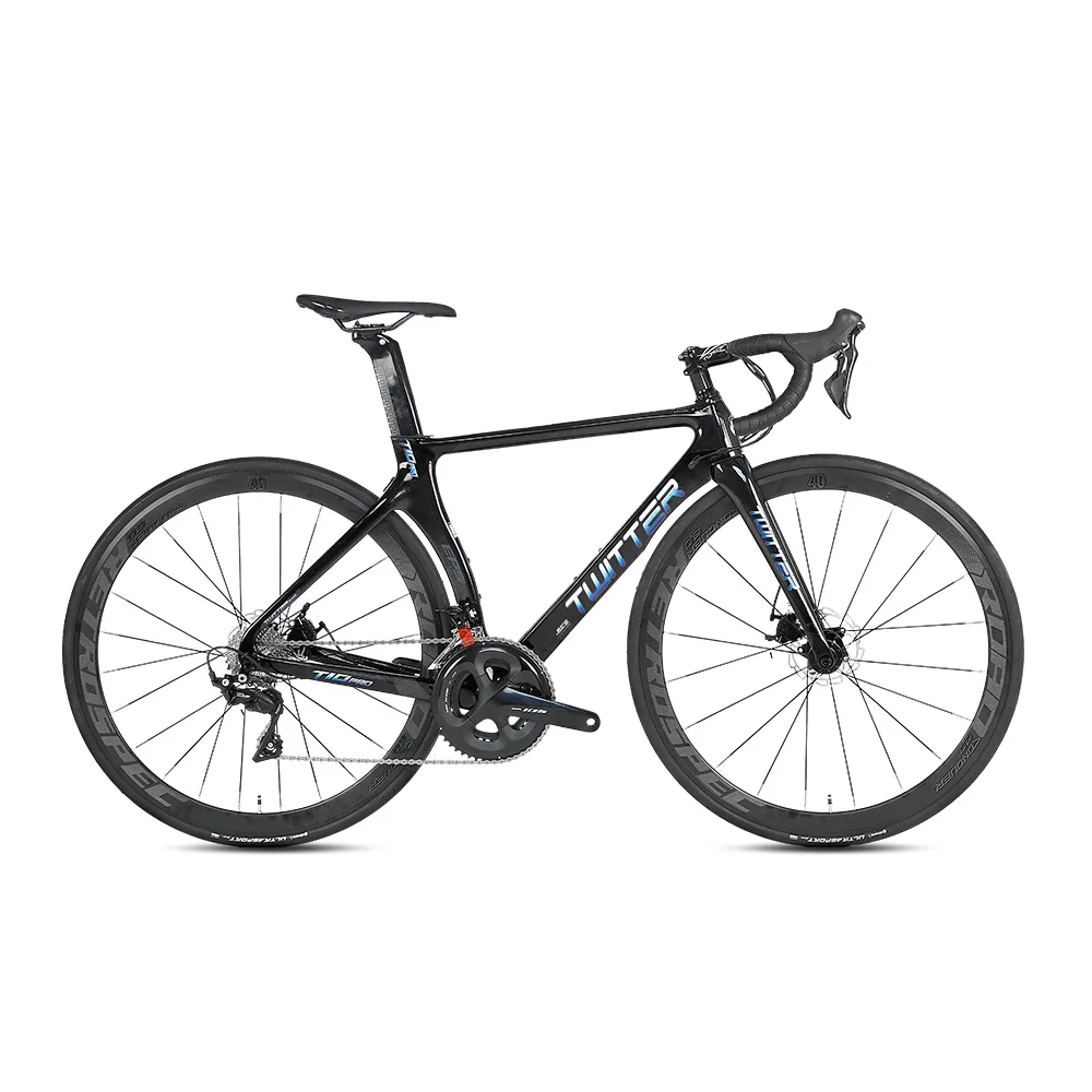 

Twitter professional racing car T10 R7000-22speed disc brake 105 set aluminum wheel road bike 700c carbon fiber frame bicycle