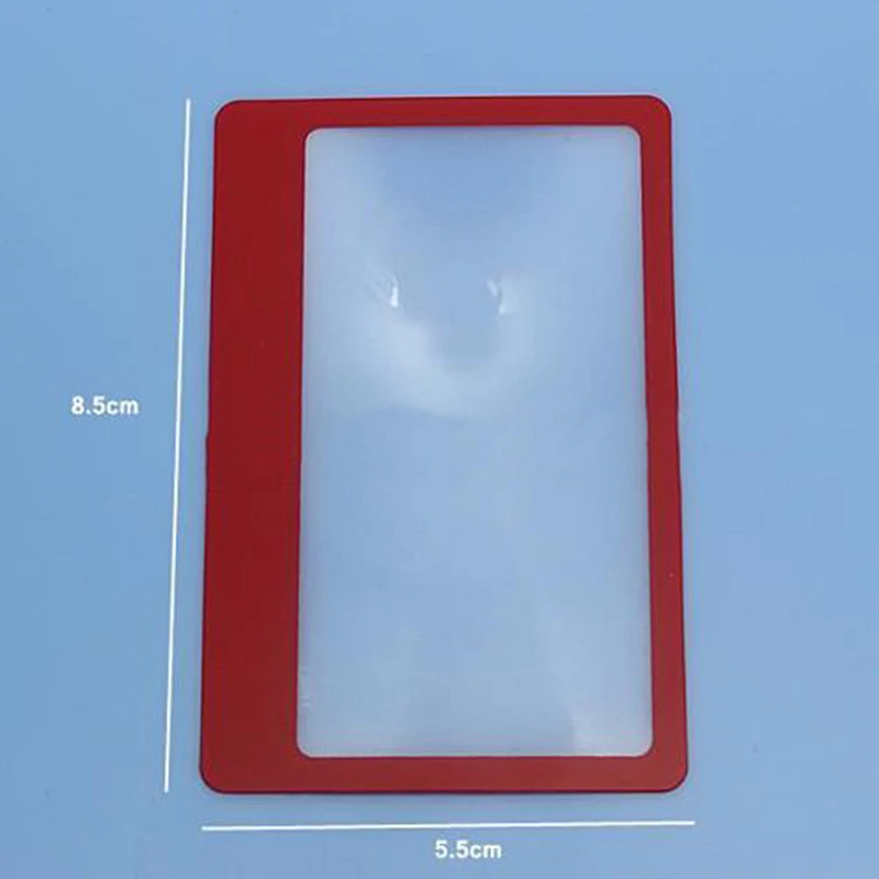 1 шт. портативная увеличительная Лупа с 3х увеличением полная страница для чтения