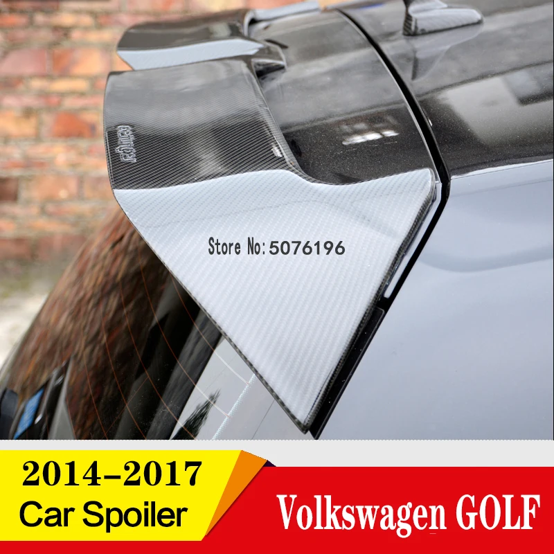 OETTINGER Стиль Настоящее карбоновое волокно автомобиля спойлер крыла для Volkswagen GOLF 7 MK7 нормальная версия/GTI/R/Rline