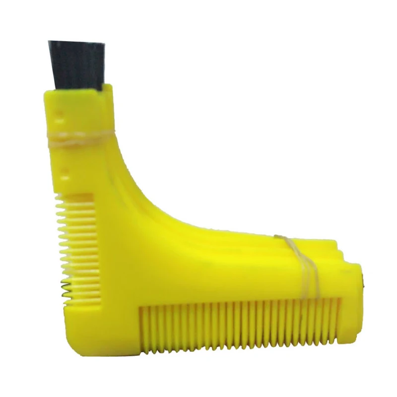 Расческа для мытья бороды прозрачный внешний вид расческа усов расчесывание