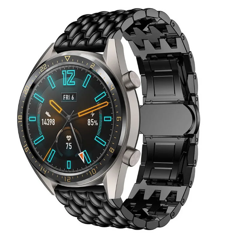 2020 Metal Stainless Steel Band for Samsung Galaxy Watch 20mm Strap for Gear S3 Frontier /Galaxy Watch Active 40mm Professional