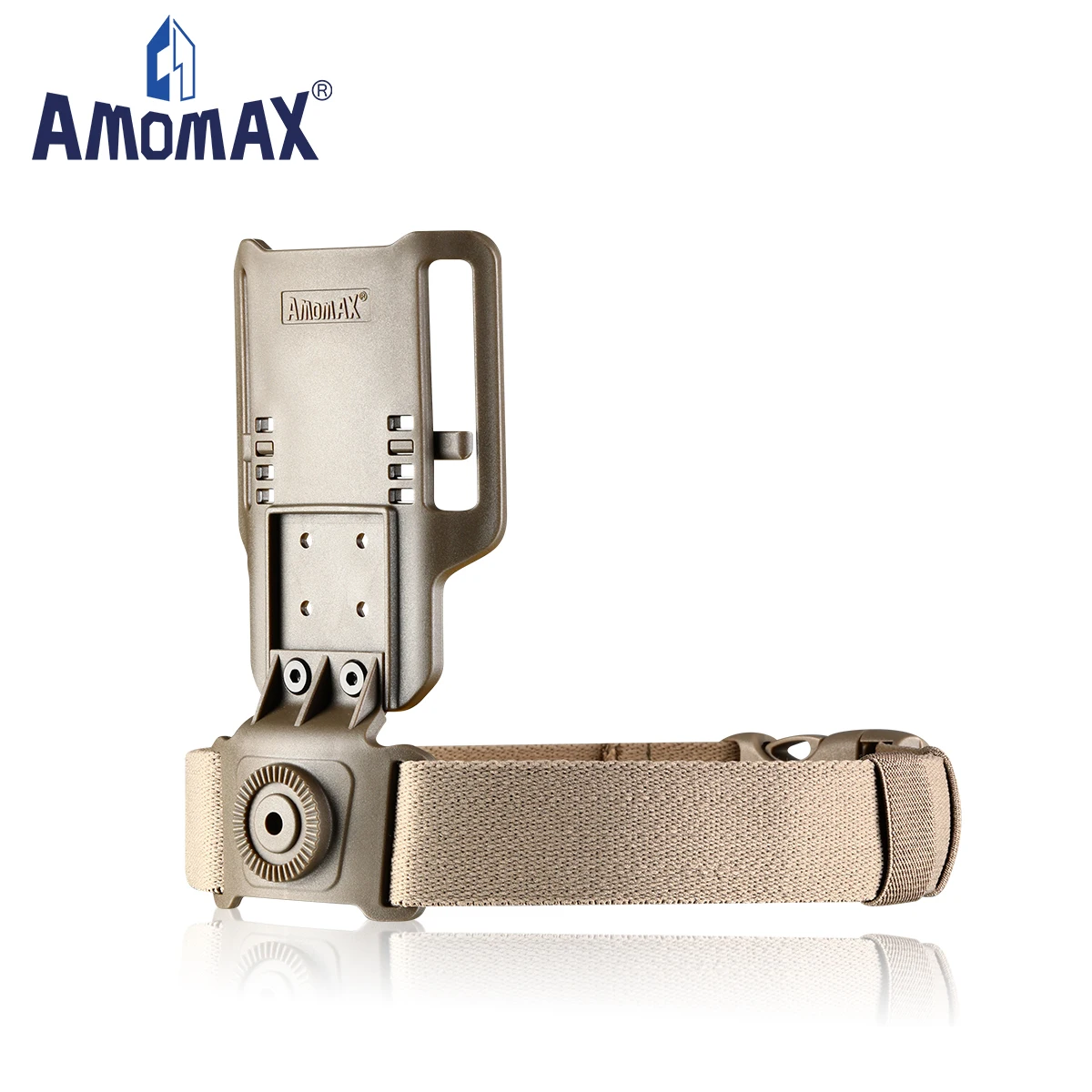 Amomax-accesorio de transporte, Clip de cinturón/Molle/Low Ride Drop, funciona con todas las fundas Amomax
