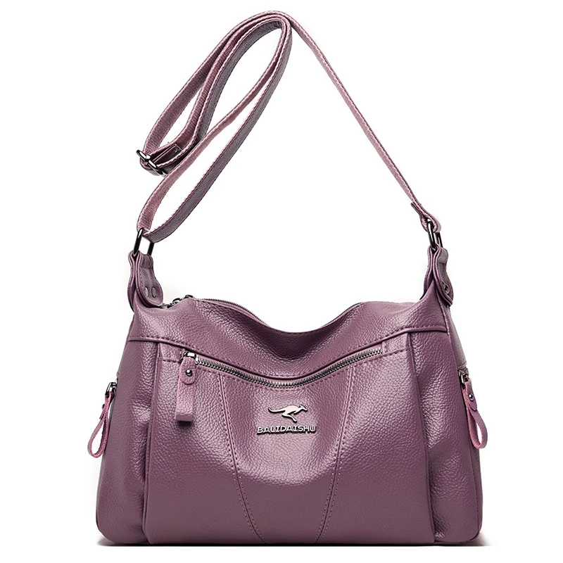

Designer Handbags High Quality Leather Shoulder Cross Body Bags for Women Large Capacity Sac A Main Brand Luxury Satchels Bolsos