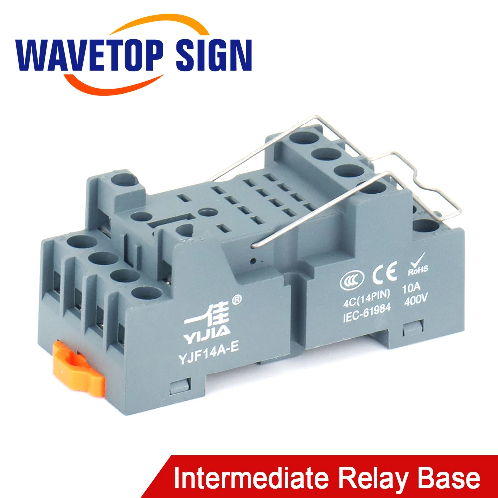 

WaveTopSign, миниатюрная промежуточная база Реле, 14 контактов, стандартная медная лента постоянного тока, 4 группы для лазерной резки и гравирова...