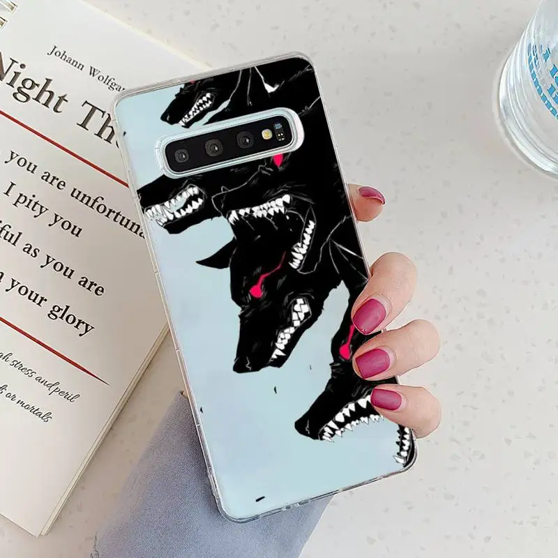 

wolf art black Phone Case Transparent for Samsung A71 S9 10 20 HUAWEI p30 40 honor 10i 8x xiaomi note 8 Pro 10t 11