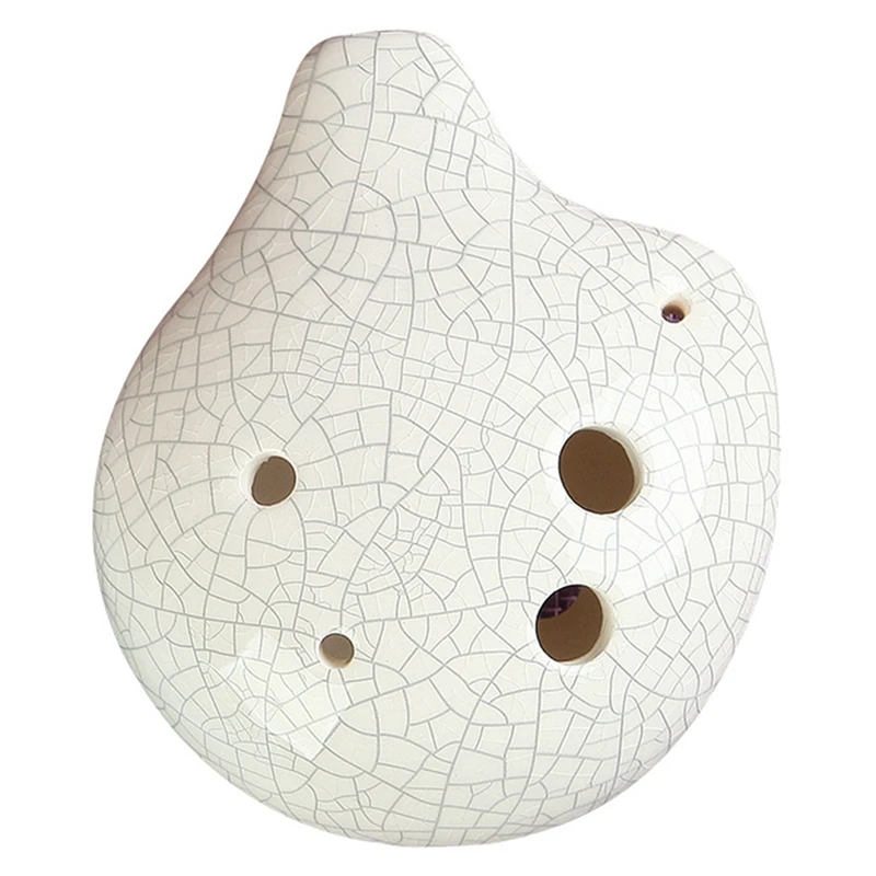 

Harmony 6 Holes Soprano C Ceramic Ocarina - Dexterous, Easy to Learn, Good for Beginner & Great Gift Crack