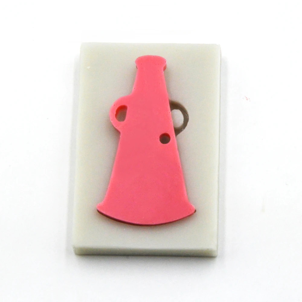 Megaphone брелки силиконовая форма для рукоделия помадки камедь паста Кристалл Кекс