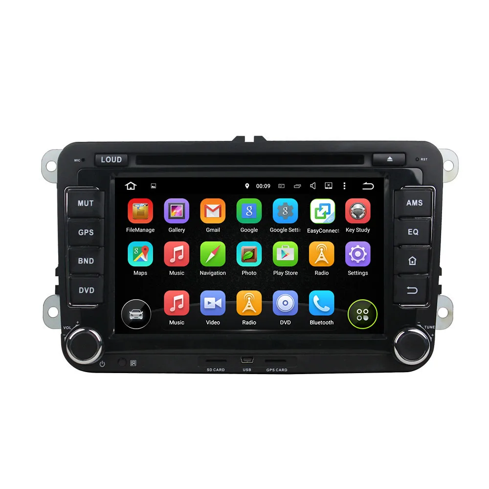 7&quot 6 Core PX6 Android 9.0 Multimedia Player For Volkswagen Magotan Caddy Passat Car Radio 2 Din Audio 4+64GB DVD DSP GPS | Автомобили