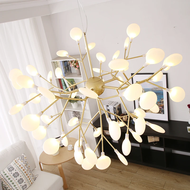 

Home Acrylic Modern Led Chandelier Lights For Living Room Bedroom Square Indoor Ceiling Chandelier Lamp Fixtures