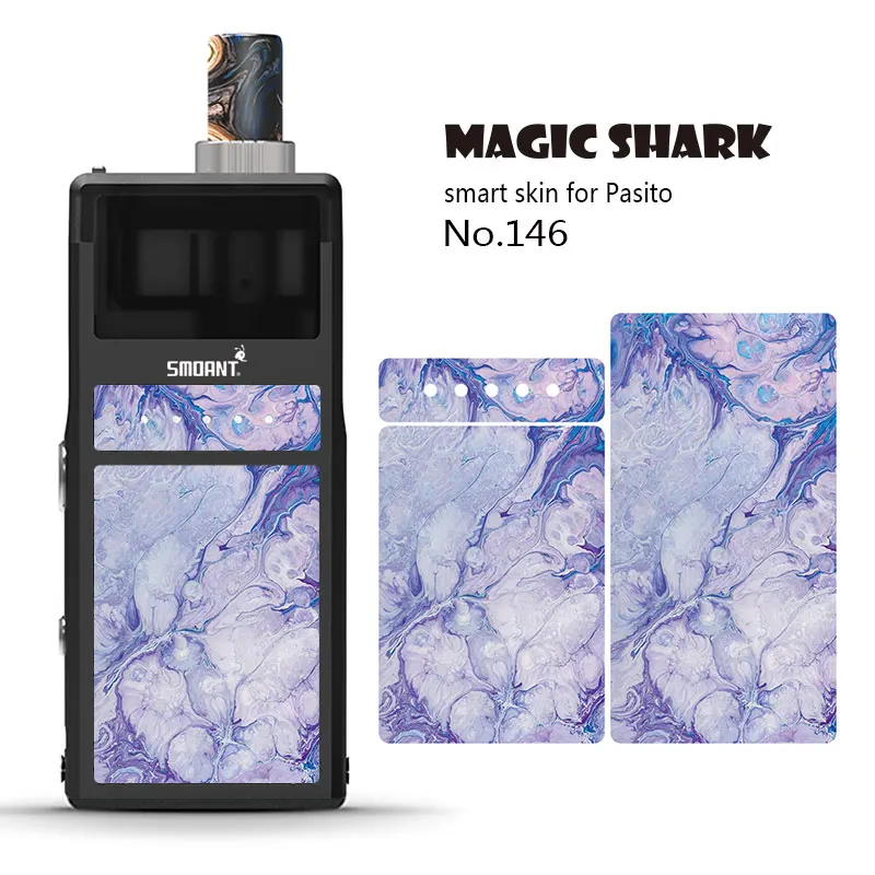 Мягкая ПВХ наклейка Magic Shark V Vendetta Julie Snake Skull флаг США для пасио пленка чехол Smoant Pasito
