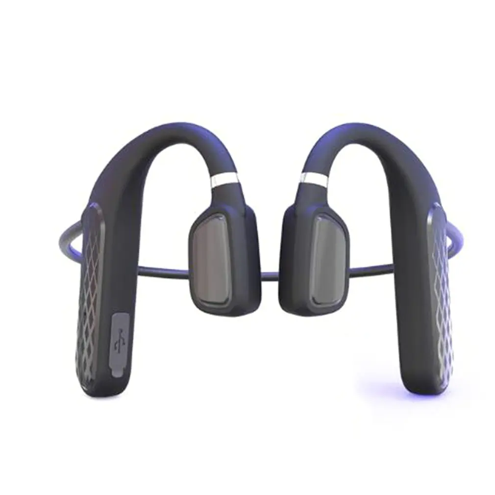 

Bone Conduction Wireless Headset Button Control Waterproof Sports Music Practical Headset With Microphone