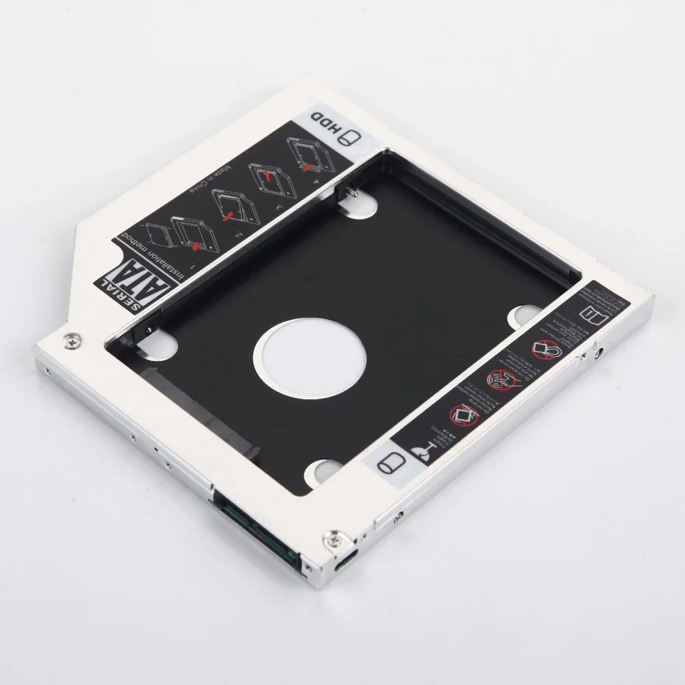 SATA 2nd жесткий диск SSD для оптического устройства Caddy рамка Корпус ноутбука Lenovo
