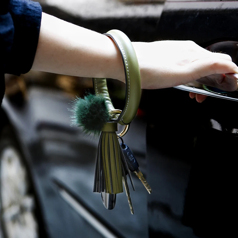 Браслет-брелок женский из искусственной кожи в богемном стиле | Украшения и