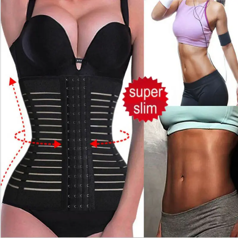 

M-3XL Corset Body Shaper Slimming For Women Breathable Waist Trainer Belt Lady Postpartum Shapewear Shapewear Slim Fitness