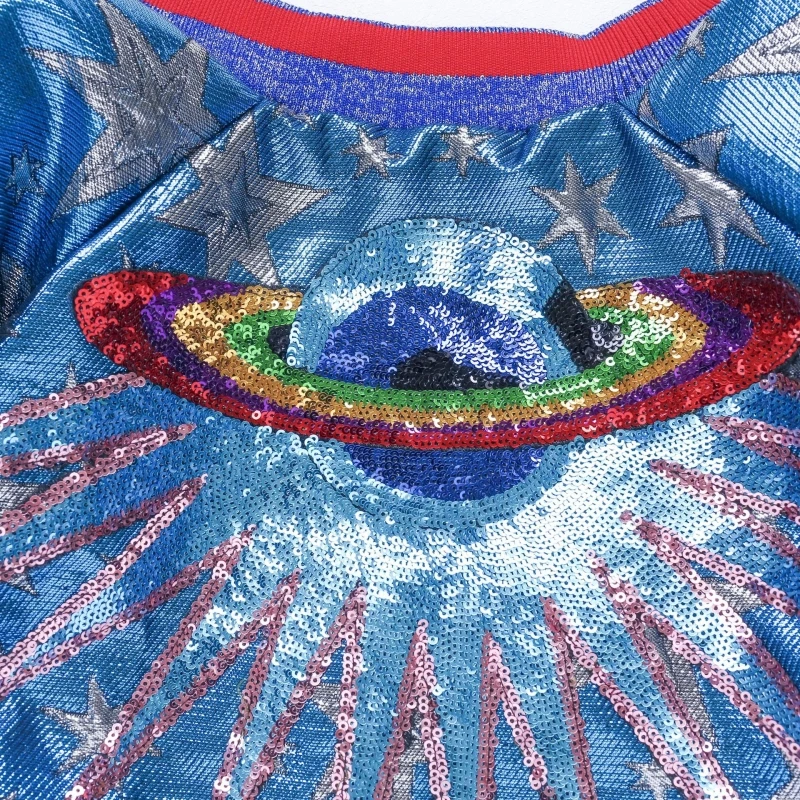 Куртка с вышивкой для собак пальто зимняя теплая одежда блестками Дизайнерская