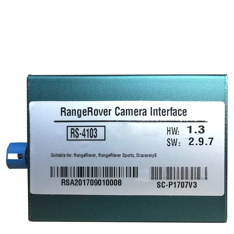 Интерфейс камеры заднего вида Range Rover Sports discovery 5 с динамическим направляющим