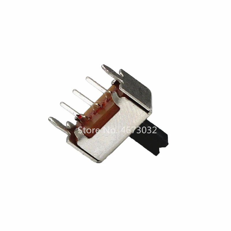 20 шт. SS12D07 1P2T DIP 5PIN SPDT тумблер длина ручки 4 мм Скользящие переключатели SS 12D07