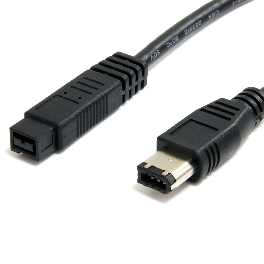 Короткий женский кабель 0 3 м 9 pin до 6 IEEE 1394 FireWire для синхронизации данных