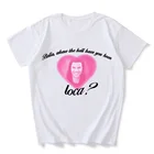 Популярная графическая футболка Bella You Been Loca, Повседневная хлопковая футболка с коротким рукавом и круглым вырезом