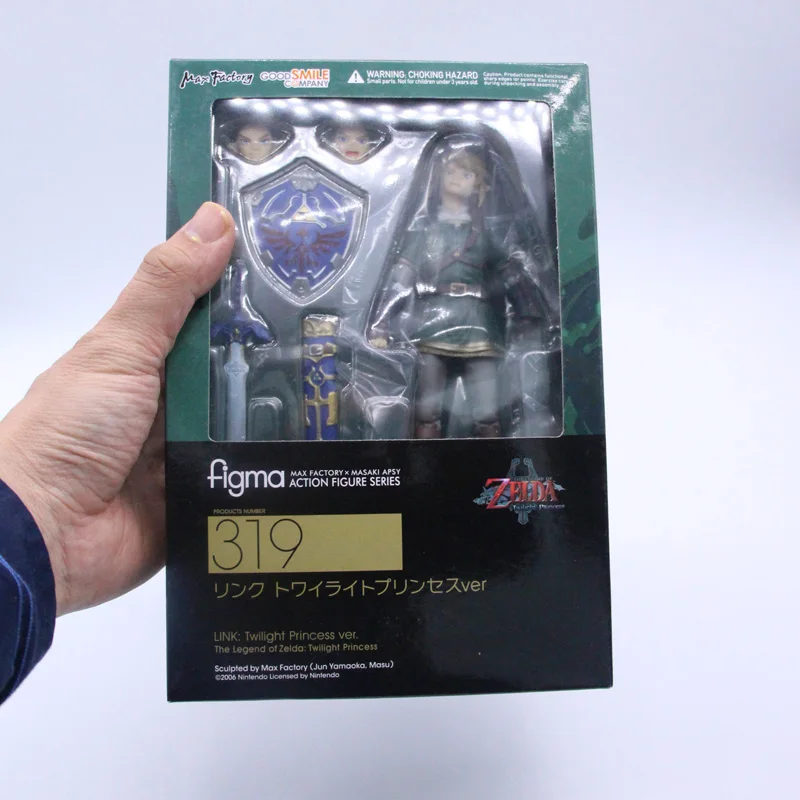 Figma 319 Аниме Легенда о Зельде ссылка: Сумеречная принцесса вер. 320 DX Edition ПВХ