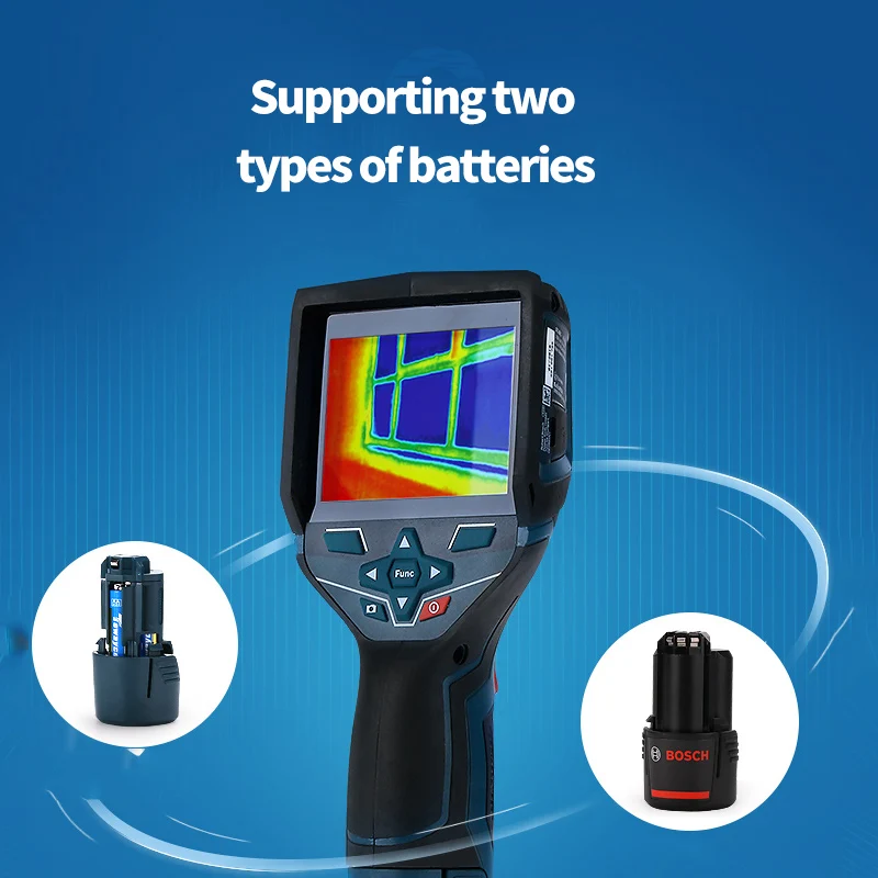 Bosch Инфракрасный Тепловизор GTC400C измеритель температуры инфракрасный настенный теплый пол Отопление, как высокоточный инструмент