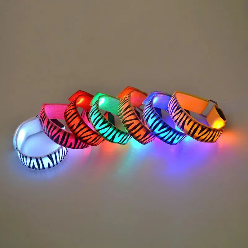 Светодиодный нарукавник теплый ремень безопасный спортивный светоотражающий