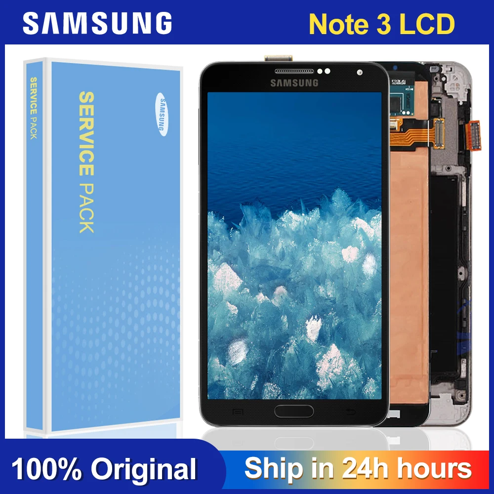 

N9005 LCD 5.7" For SAMSUNG Galaxy Note 3 display N9005 Display Touch Screen Digitizer for Galaxy note 3 N900 N900V lcd Frame