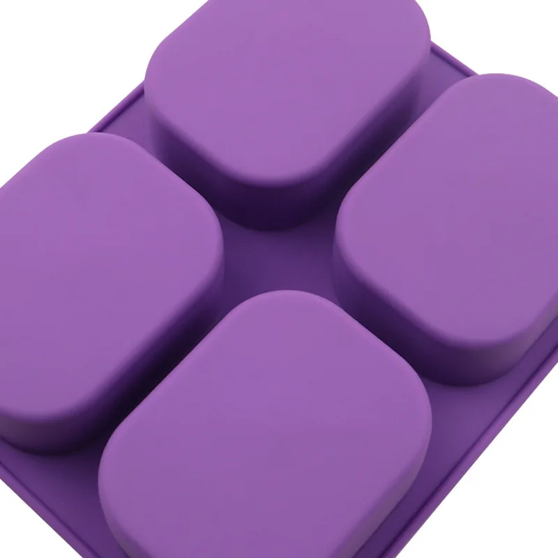 4-полость немецкая брендовая силиконовая форма для пирога мультфильм мыла ручной