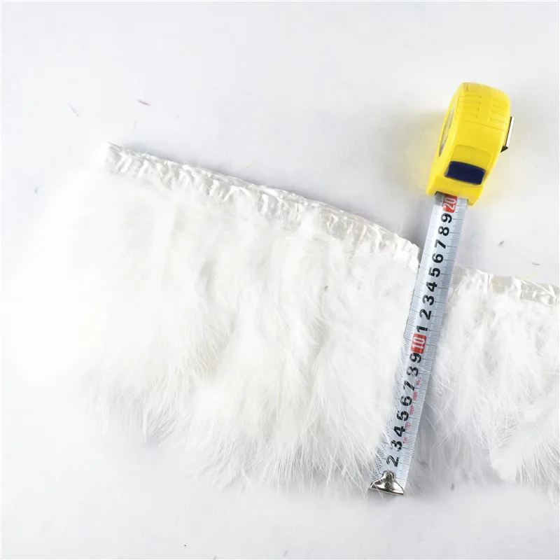 Боа Из Перьев Марабу отделка пушистые 2 ярда/лот высота 15 20 см индейки перья для