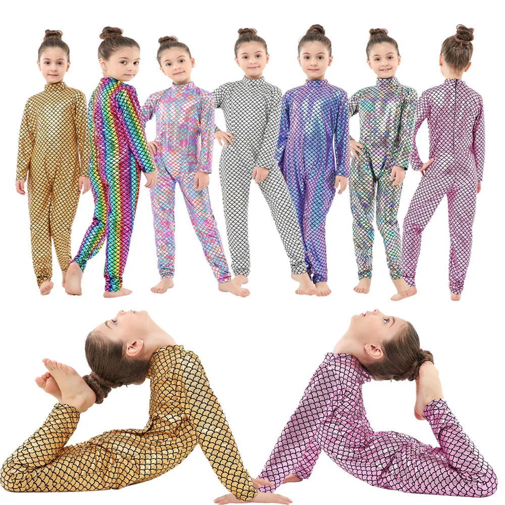 Цельнокроеный Детский комбинезон с длинным рукавом русалка капюшоном для