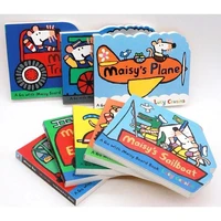 8 booksset maisy mouse wave mice board book english picture book children story book baby kids games iq eq training comic art
