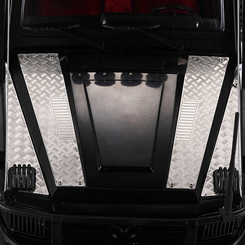 

for MN86S MN86 MN86KS MN86K MN G500 RC Car Metal Engine Cover Skid Plate Anti-Skid Board Upgrades Accessories Parts