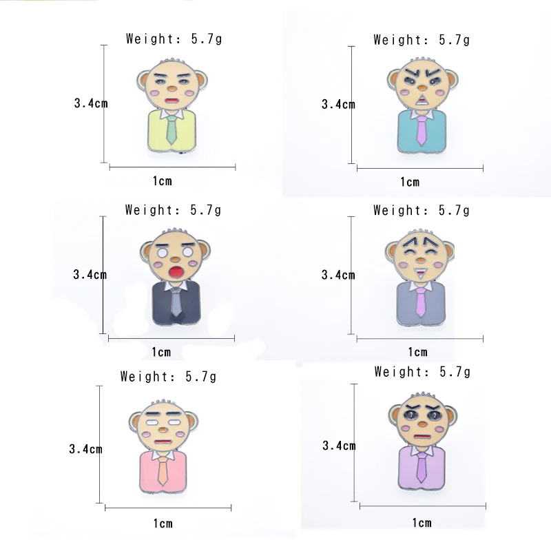 Брошь мультяшная эмалированная булавка для женщин и мужчин заколка рюкзака