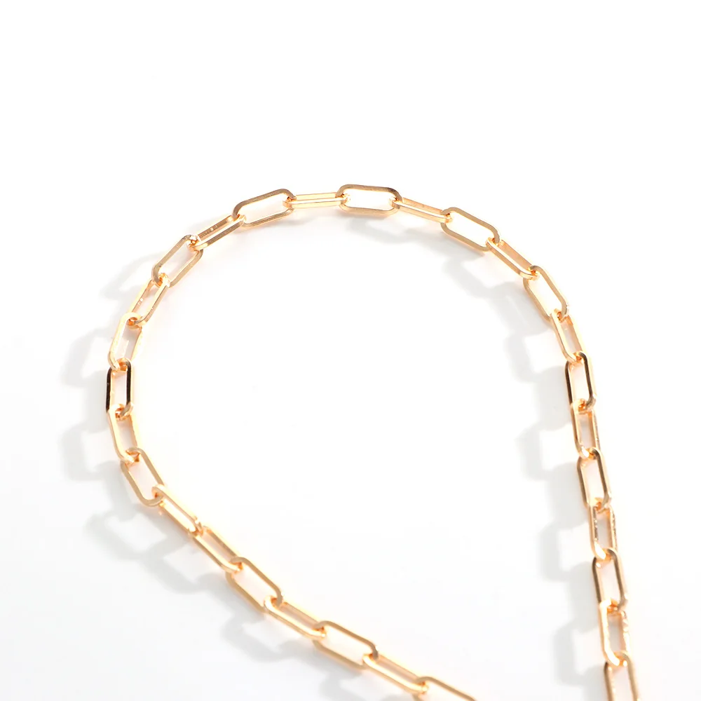 Цепочка для очков модная Маскировочная цепь из звеньев шнурок - купить по