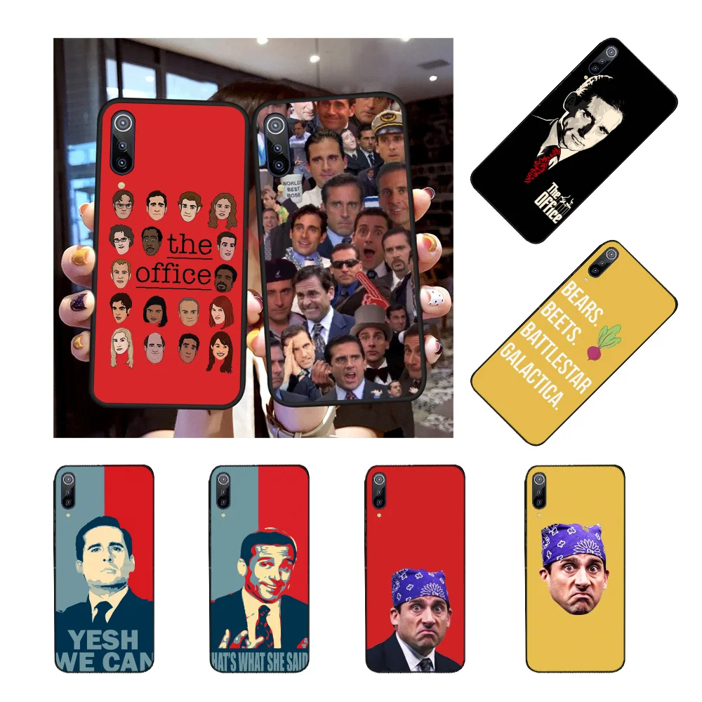 NBDRUICAI силиконовый чехол с изображением Майкла Скотта в офисе смешного юмора для