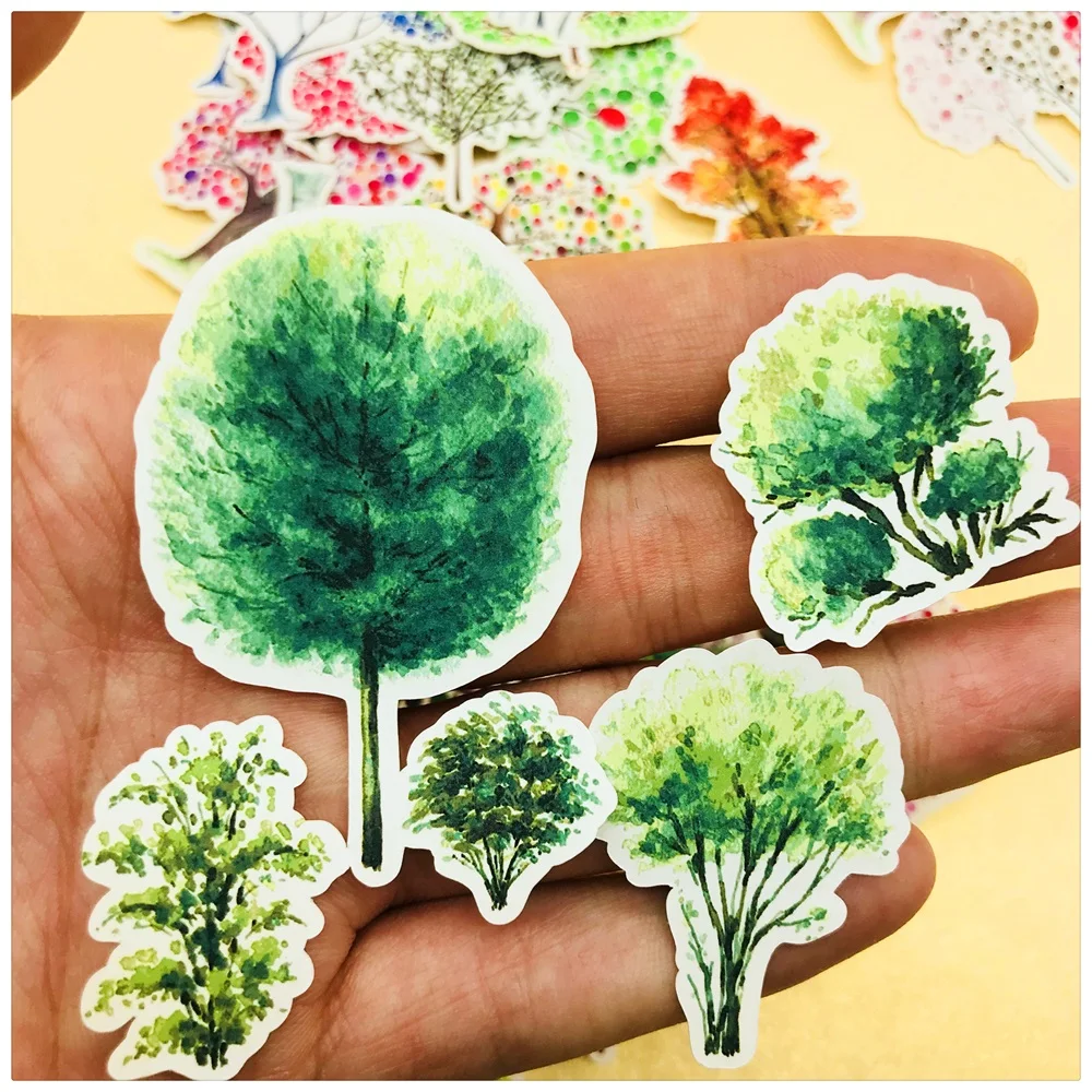 27 шт./упак. 2019 Винтаж саженцы деревьев стикер набор для скрапбукинга альбом мусор