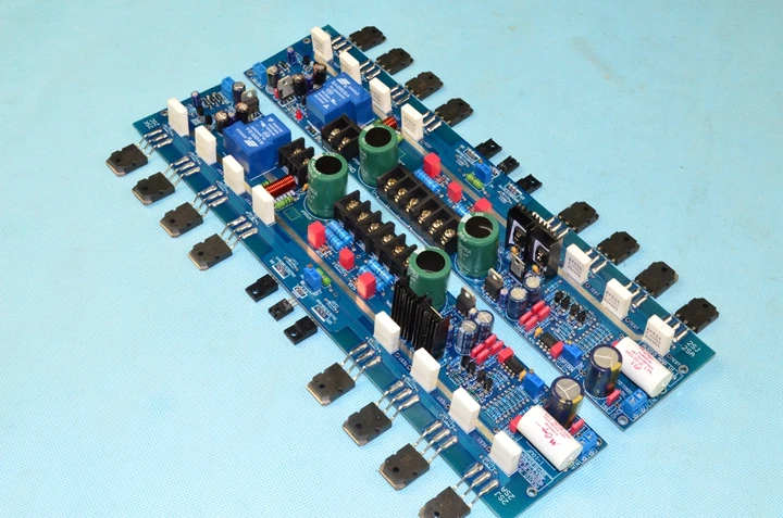 

P-800 FET K1058 J162 Field Effect Transistor 2.0 Channel 280W Class A HiFi Power Amplifier Board DIY Pure post amplifier board