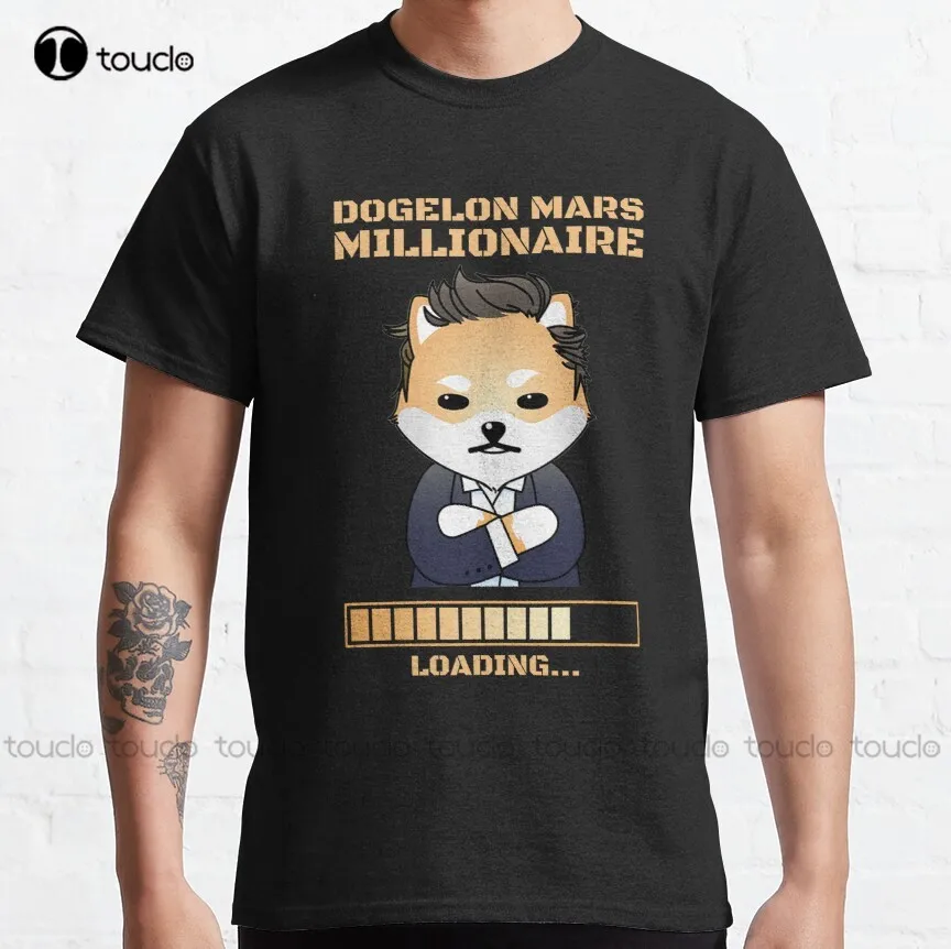 

Dogelon Mars Millionaire Elon Classic T-Shirt Tee Shirt Custom Aldult Teen Unisex Fashion Funny New Xs-5Xl Fashion Funny New