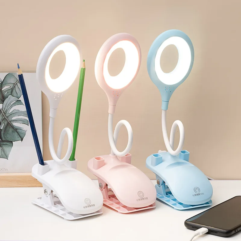 

Led Desk Lamp USB Harging Plug-in Dual-Use Stepless Dimmable Touch Foldable Table Lamp For Bedside Eye Protection Reading Light