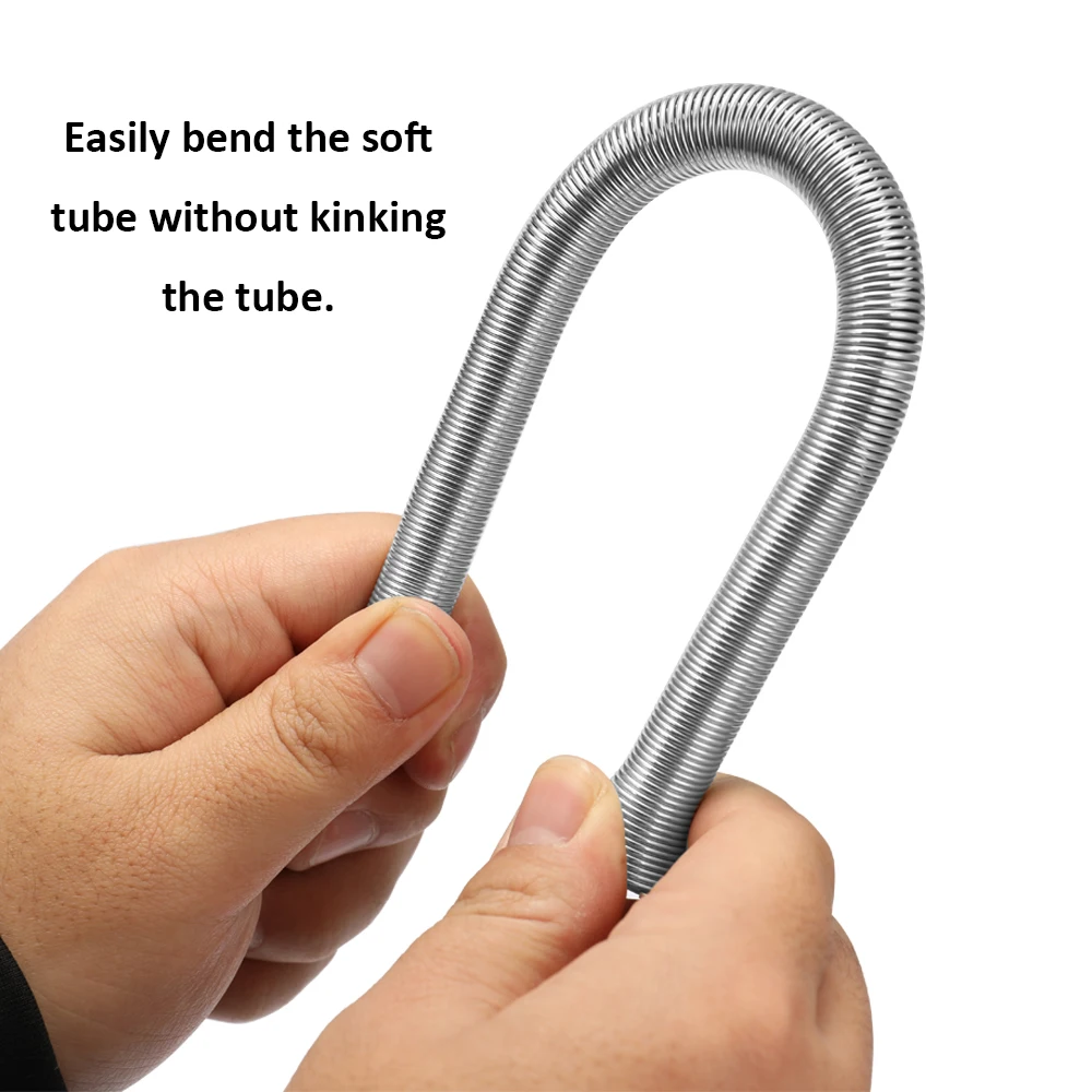 Хит продаж 5 шт. набор стальных пружинных трубок 1/4 &quot5/16&quot 3/8 &quot1/2&quot 5/8 &quot