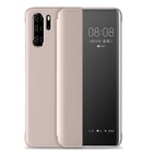 Зеркальный чехол для телефона из искусственной кожи для huawei P20 Lite P30 Pro Lite откидной Чехол защитный для huawei mate 20 Lite Pro режим сна